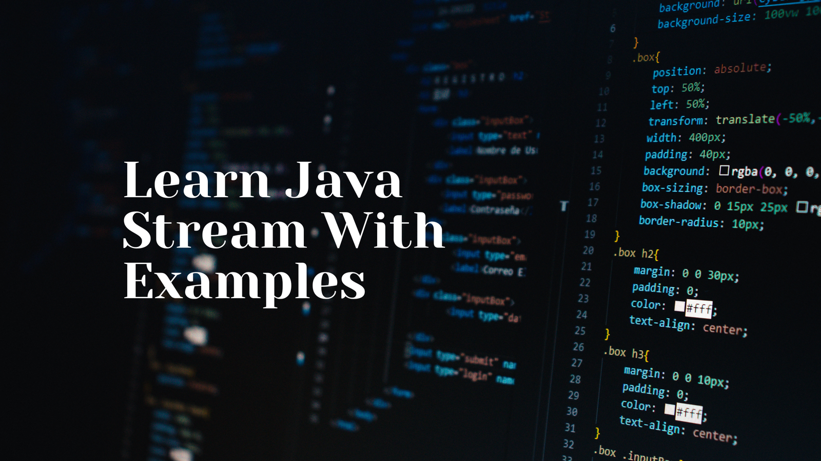 Learn Java 8 Stream With Examples