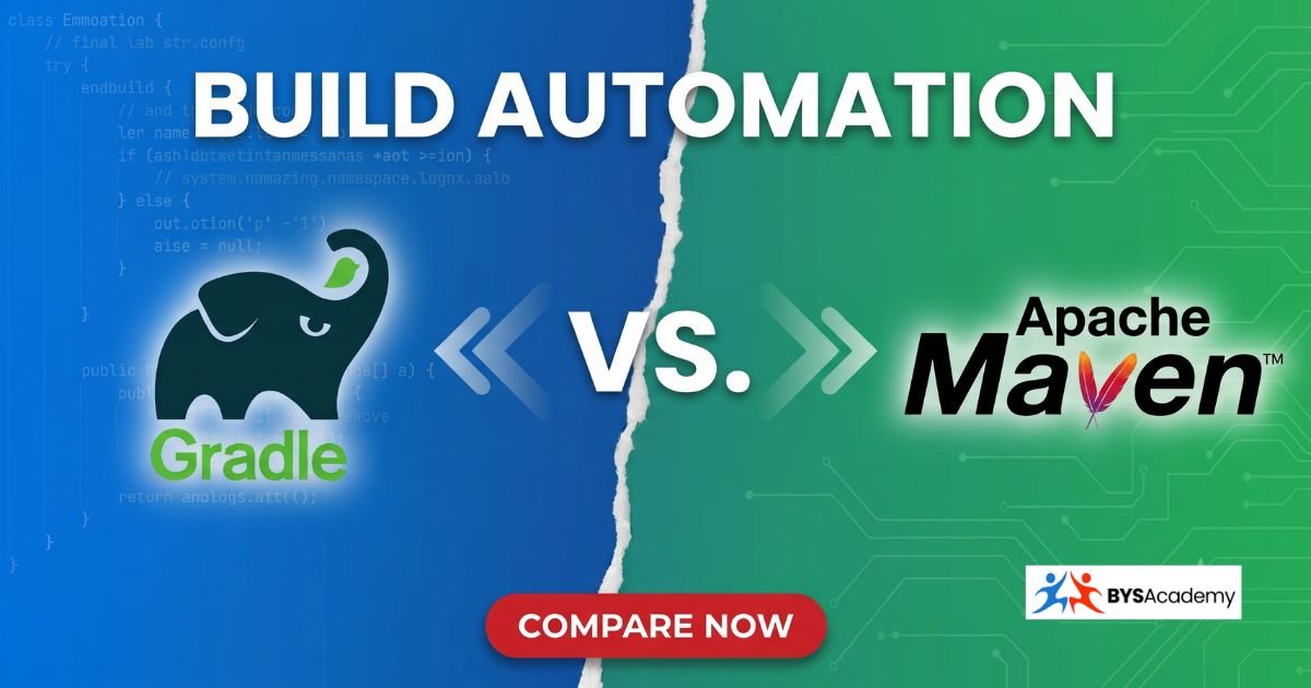 Gradle vs Apache Maven build automation comparison featured image