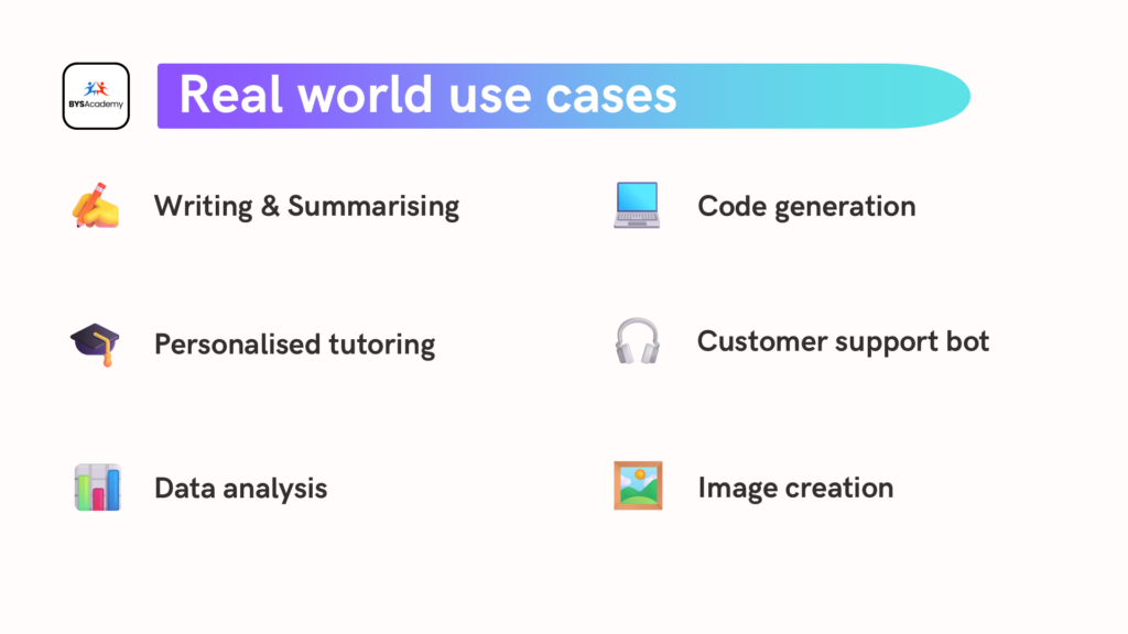 generative ai use cases