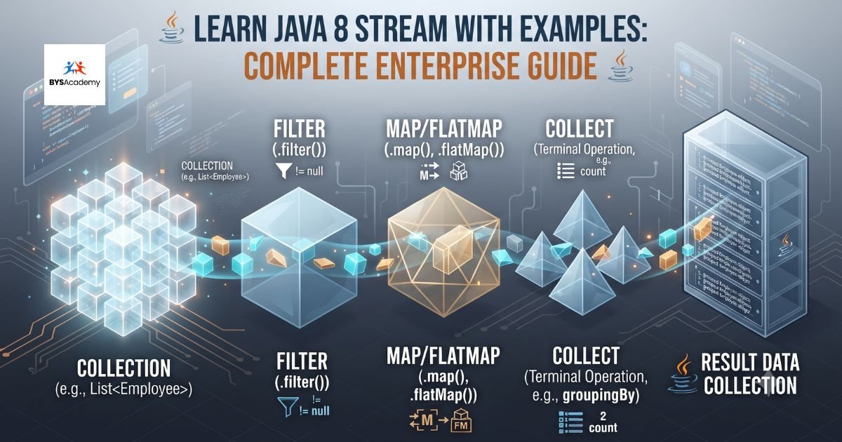 Learn Java 8 Stream with Examples: Complete Enterprise Guide